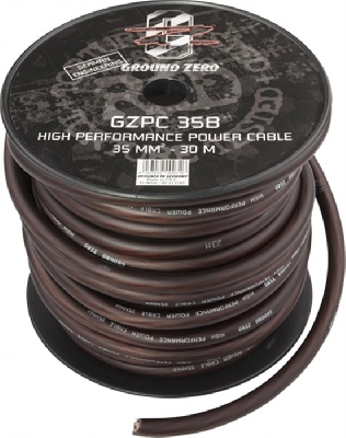 GROUND ZERO GZPC 35B Силовой кабель 2Ga (30м.)