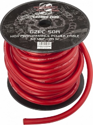 GROUND ZERO GZPC 50R Силовой кабель 0Ga (20м.)