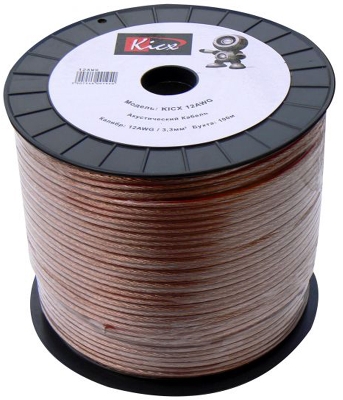 KICX 12AWG (100м.)  Акустический кабель