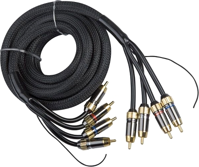 KICX RCA-06   длина 5 м, 4RCA -4RCA кабель, тройная изоляция