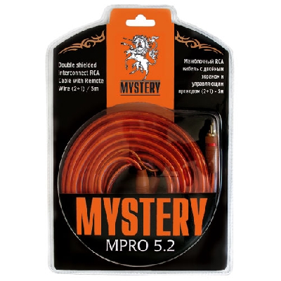MYSTERY MPRO 5.2  провод межблочный RCA,  двойной