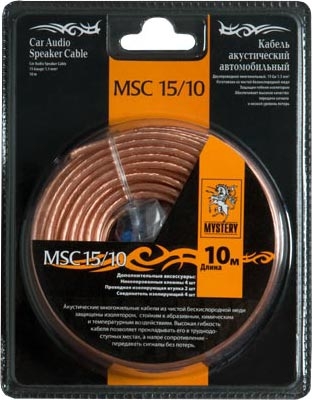 MYSTERY MSC-15/10 (10 м.) 15 Ga  Акустический кабель