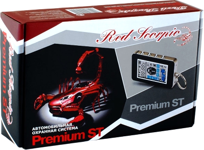 Red Scorpio Premium ST  Автосигнализация