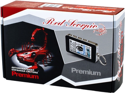 Red Scorpio Premium  Автосигнализация