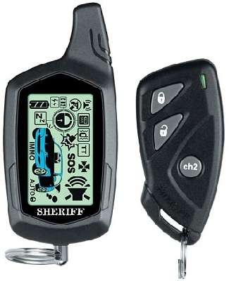 SHERIFF ZX-1070  сигнализация