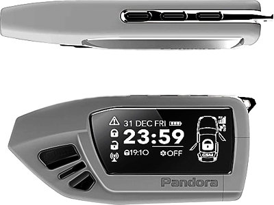 PANDORA DXL-600 grey, black  Брелок ж.к.