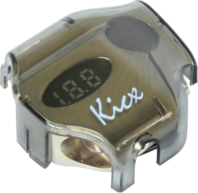 Kicx DBTX 0488 P  Клемма для аккумулятора цифровой вольтметр