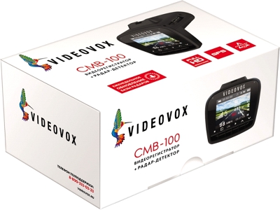 VIDEOVOX CMB-100  Видеорегистратор + радар-детектор