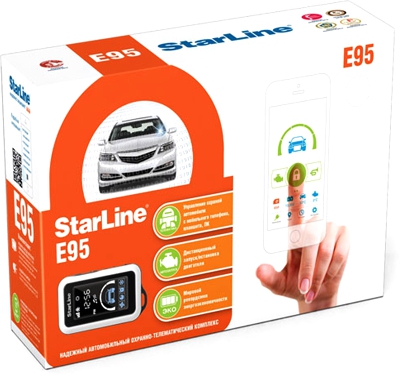 StarLine E95 BT 2CAN-LIN  Автосигнализация